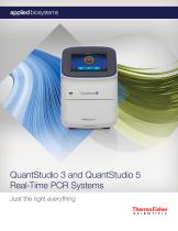 QuantStudio 3 and QuantStudio 5 Real-Time PCR Systems