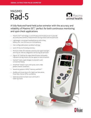 Masimo Rad-5