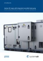 Geniox HP range with integrated reversible heat pump