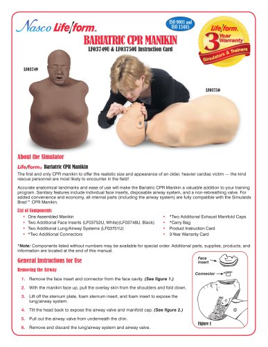 Bariatric CPR Manikin