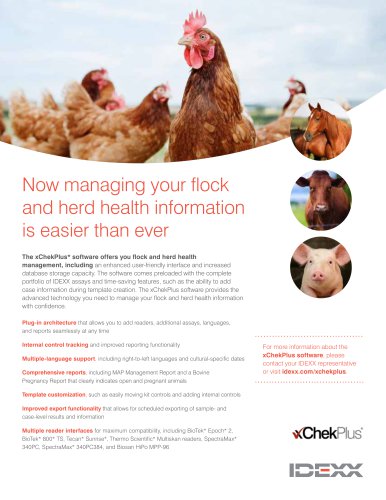 Now managing your flock and herd health information is easier than ever