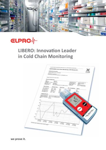 LIBERO: Innovation Leader in Cold Chain Monitoring