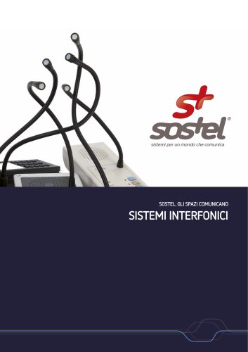 Sostel. Sistemi Interfonici