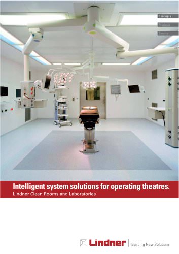 Intelligent system solutions for operating theatres.