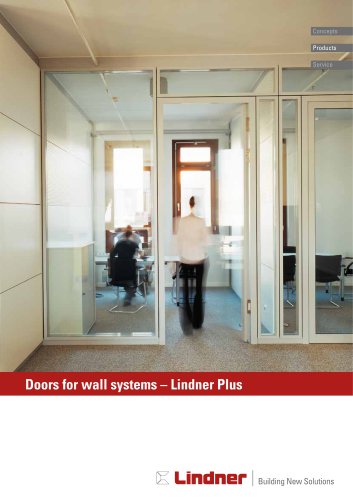 Lindner Plus - Doors for wall systems