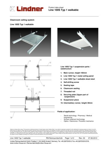 Line 100S Typ 1 walkable