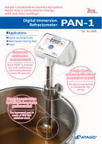 Digital Immersion Type Refractometer PAN-1