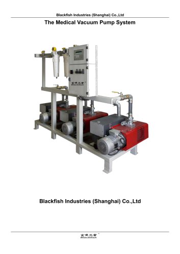 Blackfish hospital vacuum pump system,BF-XD,oil free