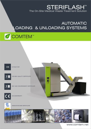 STERIFLASH AUTOMATIC LOADING/UNLOADING