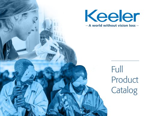 Keeler Product Catalog - REV A