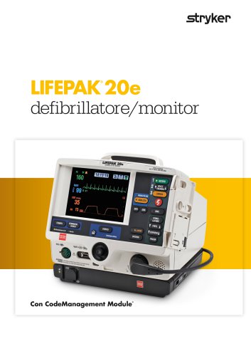 LIFEPAK® 20e defibrillatore/monitor