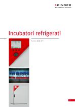 Incubatori refrigerati