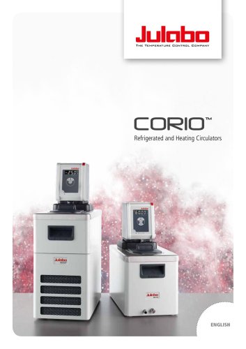 JULABO CORIO Laboratory Circulators Brochure