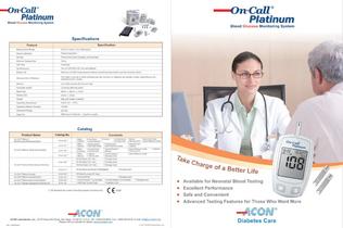 Glucose Meters / On Call® Platinum brochure