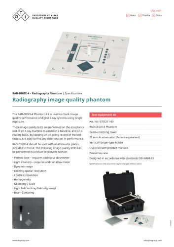 Radiography Phantom