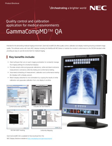 GammaCompMD™ QA