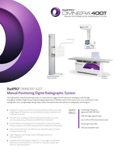 RadPRO® OMNERA® 400T