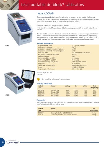 Tecal 650S/H