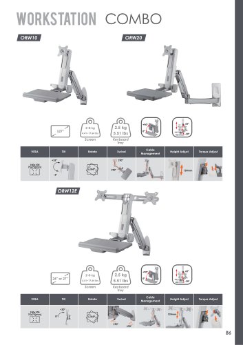 Wall Mount Workstation