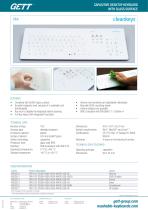 Cleankeys® CK4 - The easy-to-clean keyboard