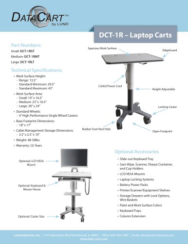 DCT-1R – Laptop Carts