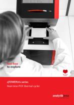 Feel free to explore: Real-time thermal cycler qTOWERiris