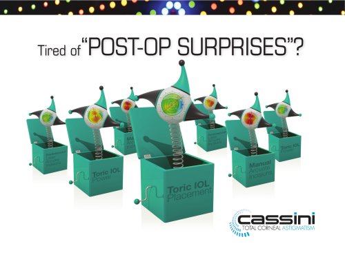 Cassini Product Brochure