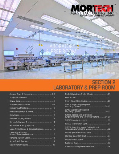 LABORATORY & PREP ROOM