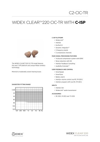 C2-CIC-TR datasheet (English)