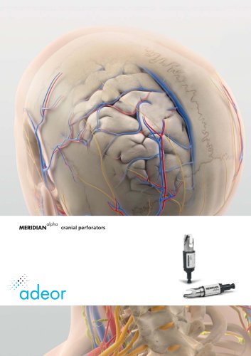 MERIDIAN alpha cranial perforators