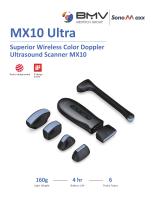 BMV MX10 Ultra Wireless hand-held Ultrasound