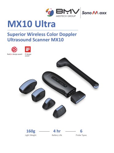 BMV MX10 Ultra Wireless hand-held Ultrasound