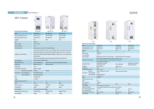 -86℃ Freezer