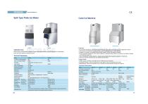 76-77 Split-Type Slake Ice Maker FIM300 FIM500  & Cube Ice Machine CIM-150 CIM-200