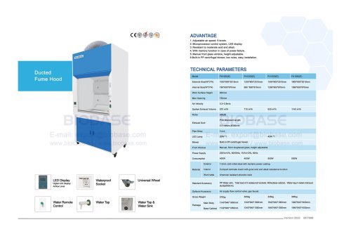 BIOBASE Fume Hood--FH1000(E)