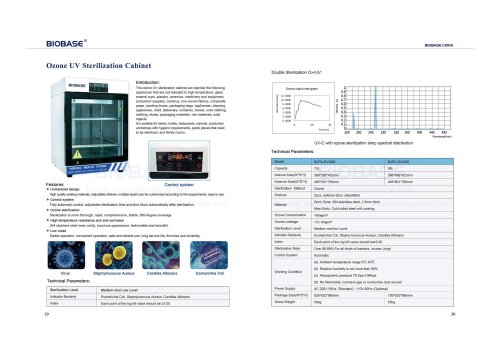 BIOBASE Ozone UV Sterilization Cabinet