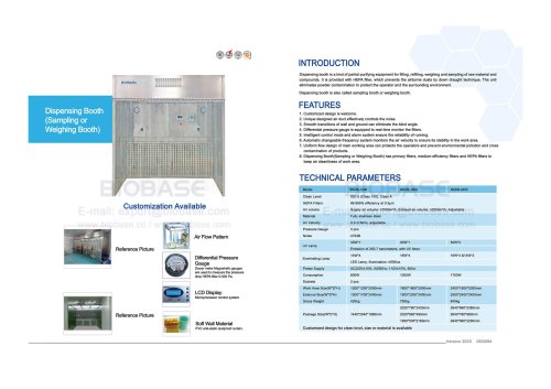 Dispensing Booth--BKDB-1200