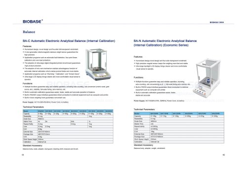 Electronic Analytical Balance