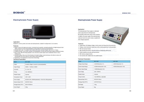 Electrophoresis Power Supply BEP-600D&BEP-300I 600I