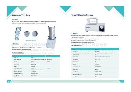 Kjeldahl Digestion Furnace&Constant-Temperature Drying Oven