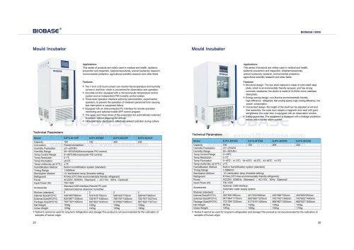 Mould Incubator