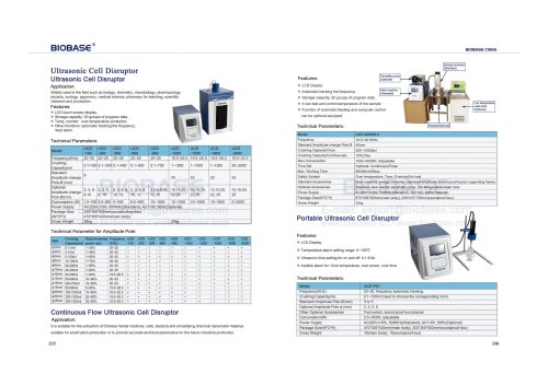 Ultrasonic Cell Disruptor