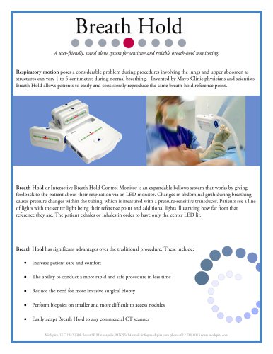 Brochure for Interventional Radiology