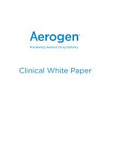 Aerogen Clinical White Paper