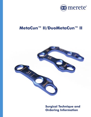 MetaCun  II and Duo MetaCun II