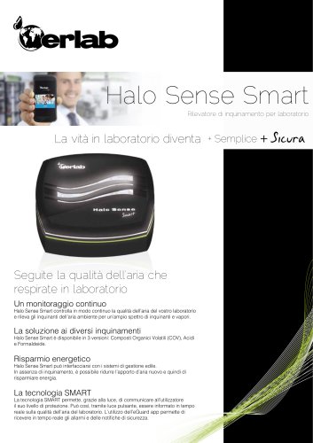 Halo Sense Smart - Rilevatore di inquinamento per laboratorio