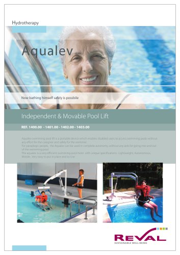 AQUA-LEVE - Independent and movable Pool lift