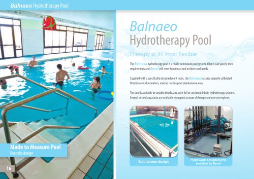 Balnaeo Hydrotherapy Pool