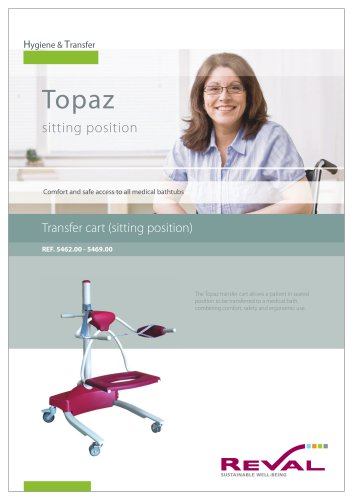 TOPAZ - Transfer cart (sitting position)