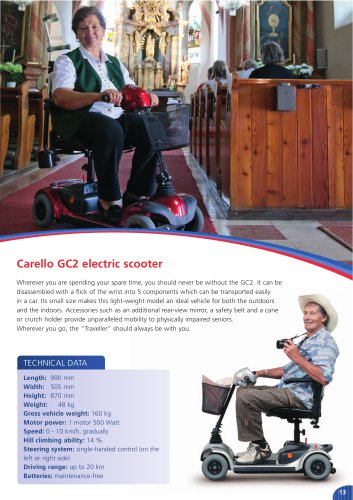 Carello GC2 electric scooter